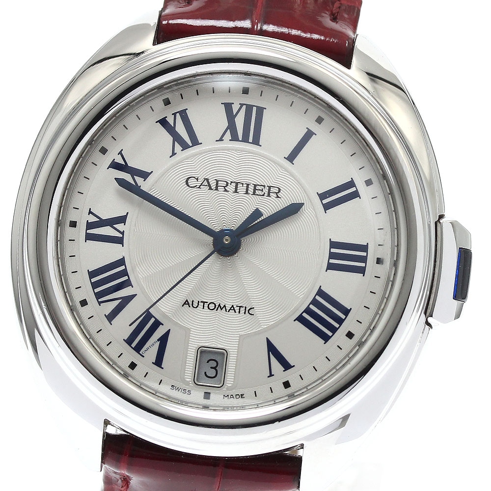 カルティエ CARTIER WSCL0017 クレドゥカルティエ デイト 自動巻き レディース 良品 _886440【中古】