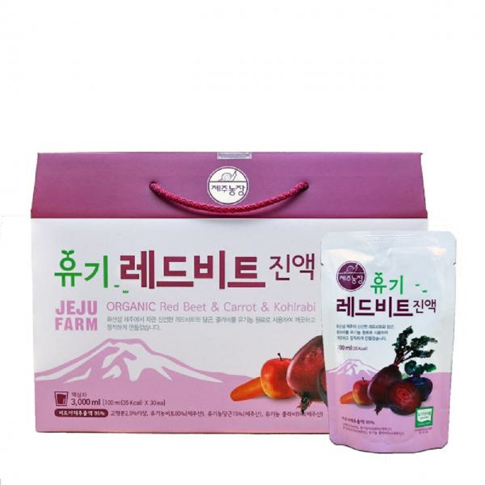韓国-KMEAL-済州農場 有機レッドビットエキス