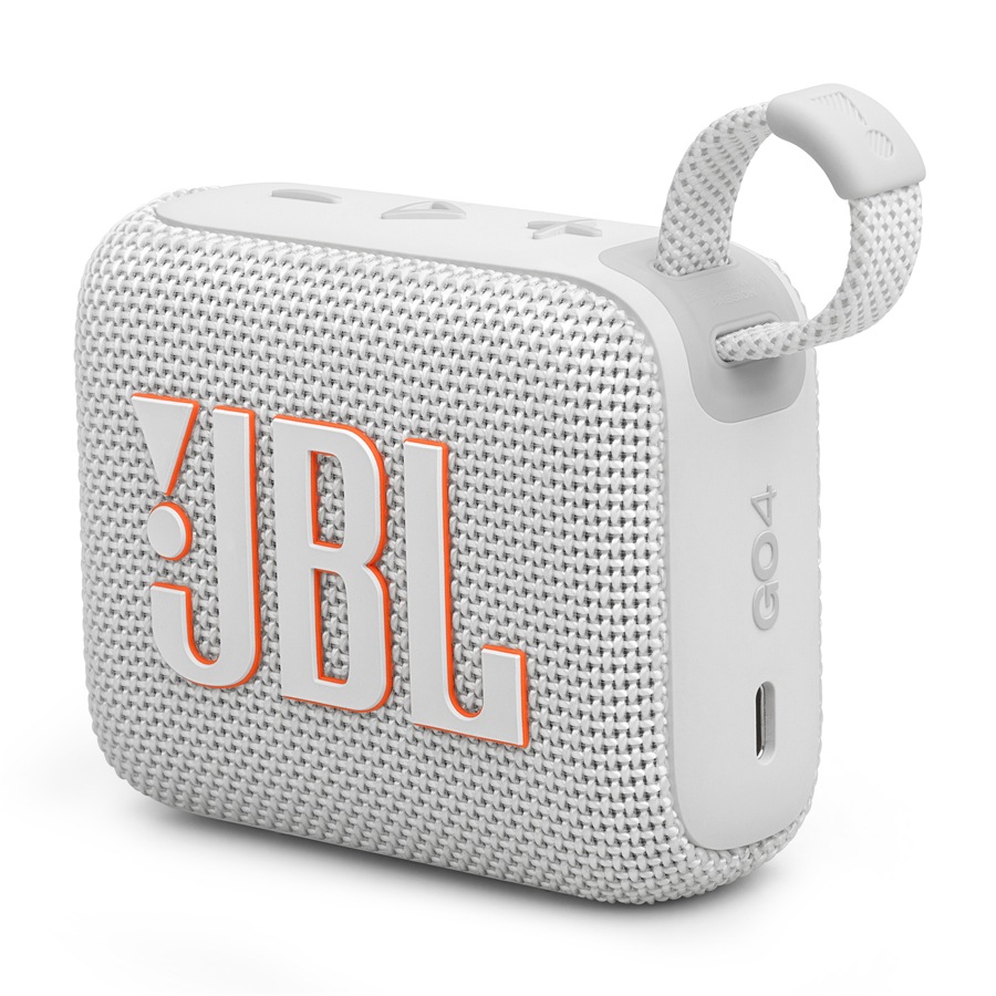 JBL JBLGO4WHT 防塵防水対応ポータブルBluetoothスピーカー(ホワイト) JBLGO4WHT