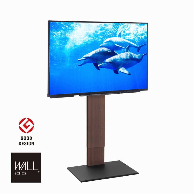 ナカムラ　WALLテレビスタンド 32～60インチ対応 V2ハイタイプ ウォールナット　WLTVA6238