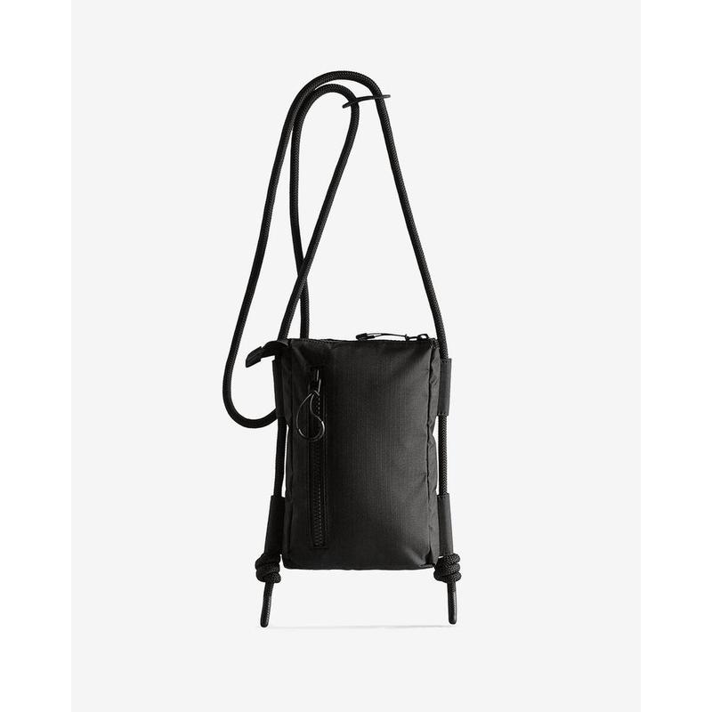 [UNISEX] トラベルリップストップフォンポーチ - ブラック UBP1514NRSBLK