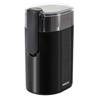 他サイト： [山善] 電動ミル コーヒーミル 100g ブラック YCMB-150(B)の商品画像