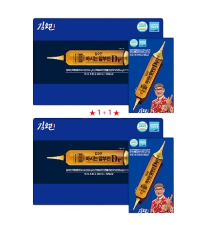 イベント1+1イベント セット キム・オゴン ドクターアルブミン 飲むタイプ 15ml × 30包