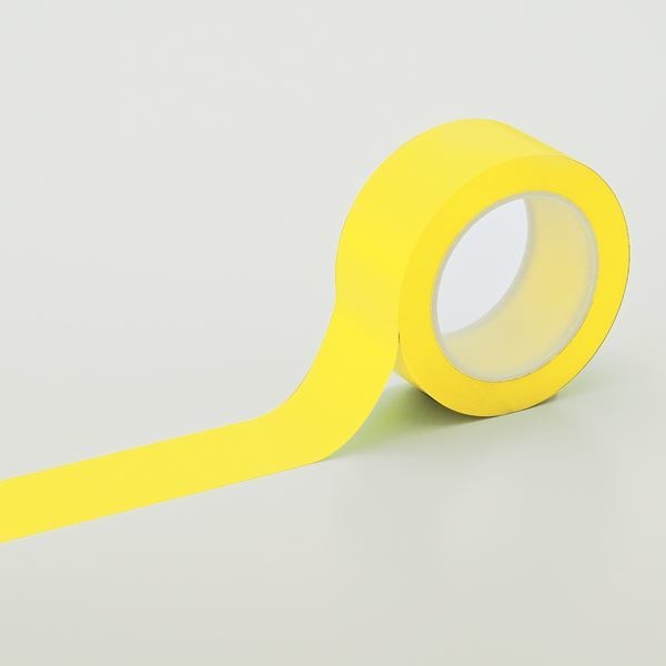クリーンルーム用ラインテープ HCP-50Y カラー：黄 50mm幅