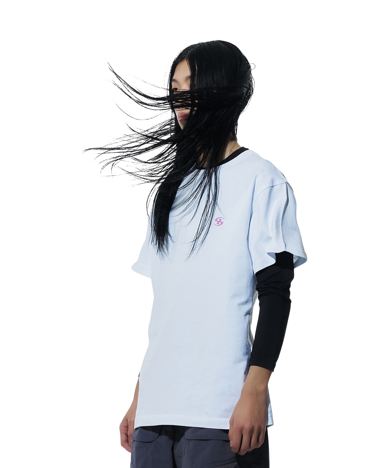 【SANSANGEAR】 24SS LOGO T-SHIRT : WHITE