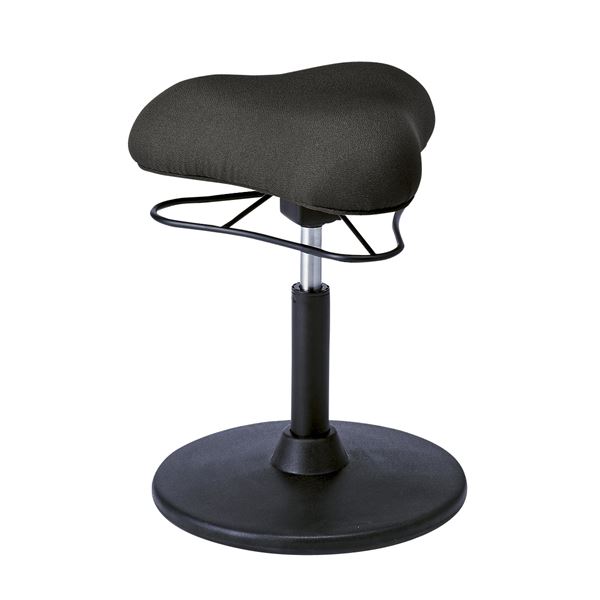 カウンターチェア 幅41cm LOWタイプ ブラック スチール 座面360度回転 昇降式 プロポーションスツール リビング ダイニング