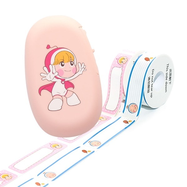 ユミの細胞たち ミニラベルプリンター＋ラベル紙2個（愛細胞出出細胞） ハングル 韓国語 韓国文具