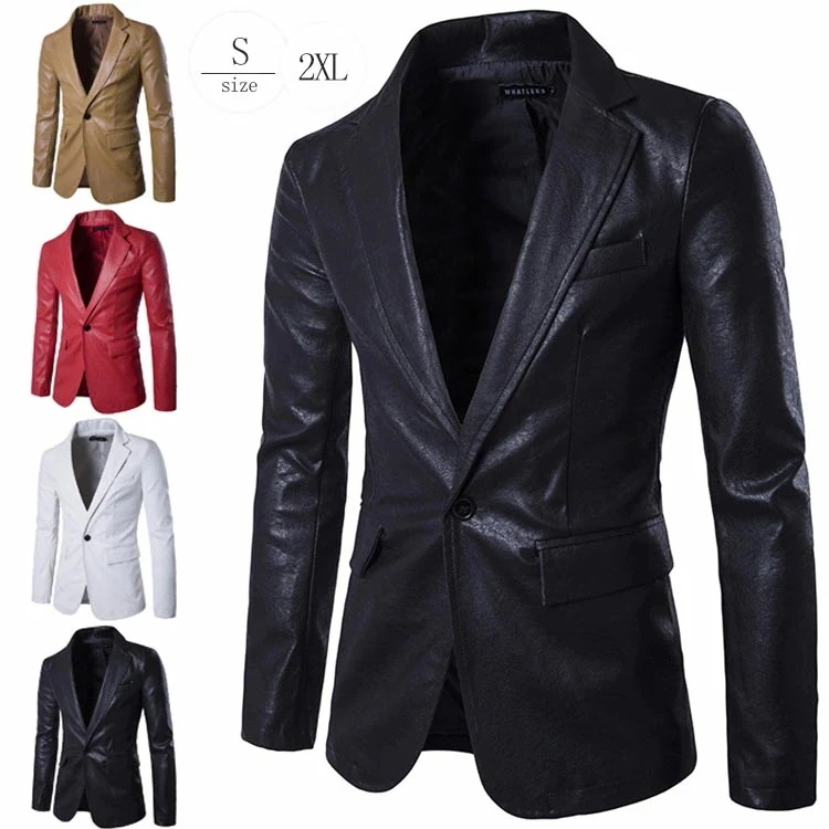 超特価FF】 レザージャケット メンズ テーラードジャケット 革ジャケット ライダースジャケット レザーコ アウター シングル テーラードジャケット 革ジャケット ライダースジャケット レザーコート