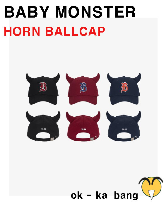 BABYMONSTER [SHEESH] BABYMONSTER HORN BALLCAP