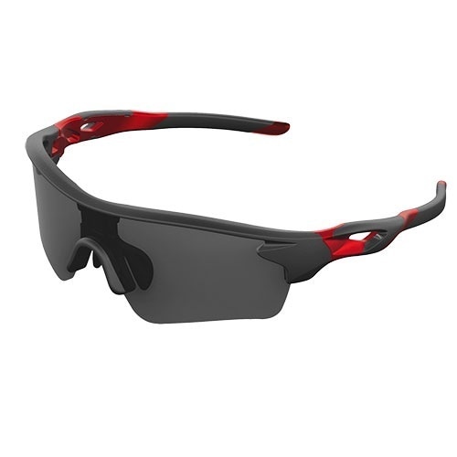 ウィキューダイレクト WICUE 0.1秒瞬間調光サングラス スポーツタイプ レッド