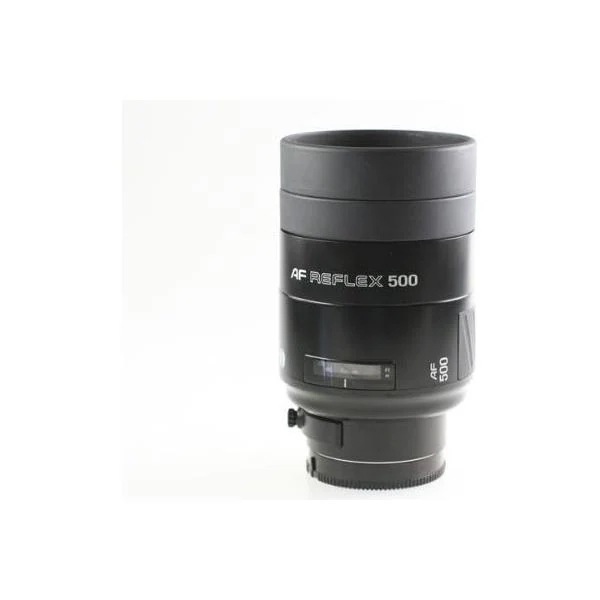 【中古】Minolta 500mm F/8 オートフォーカスミラーレンズ - 固定