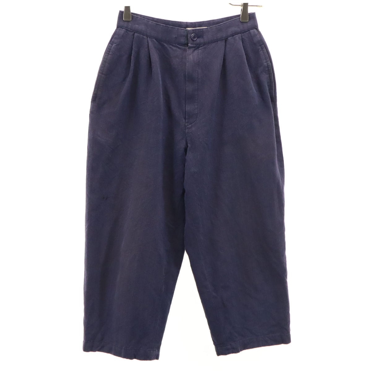 70s 初期タグ クロップドパンツ パープル レディース 古着