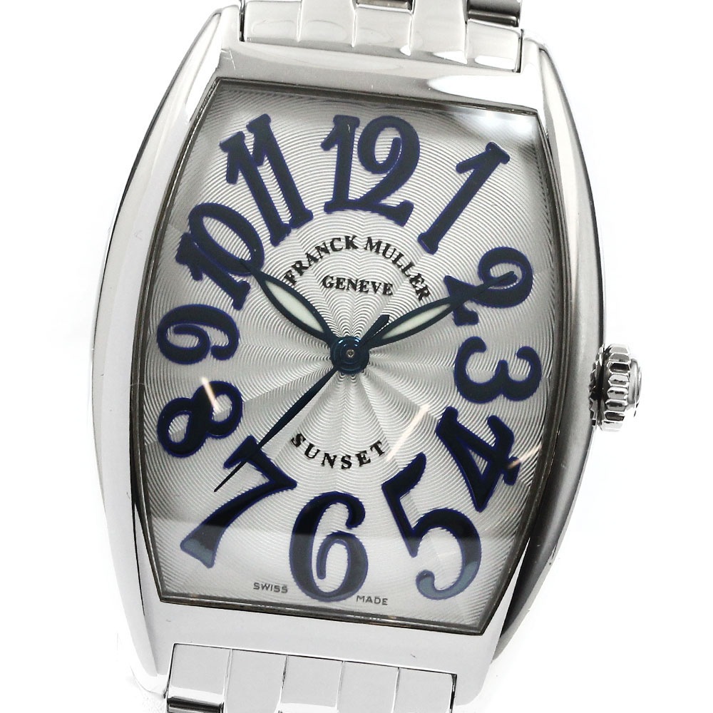 フランクミュラー FRANCK MULLER 2852SCSUN トノーカーベックス サンセット 自動巻き メンズ 良品 箱付き_888941【ev15】【中古】