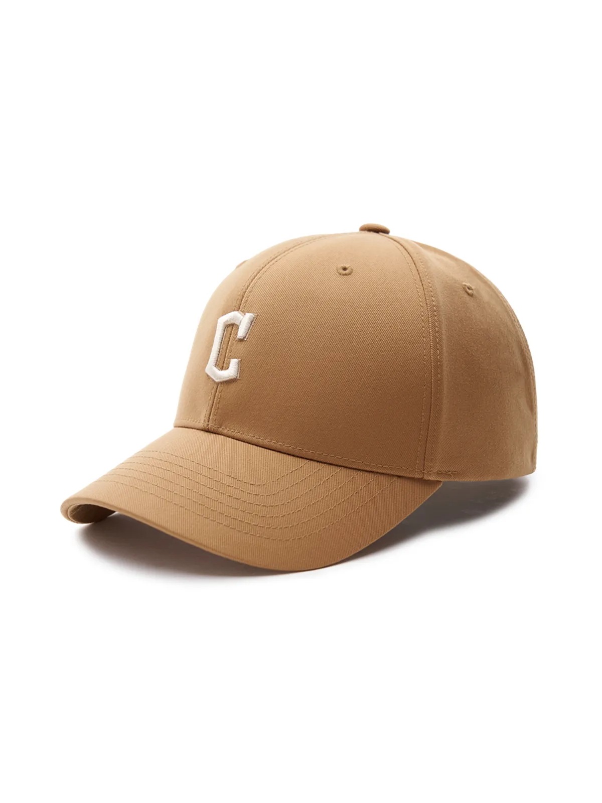 プレミアム ベーシック スモールロゴ ストラクチャー ボールキャップ CLE(Camel)