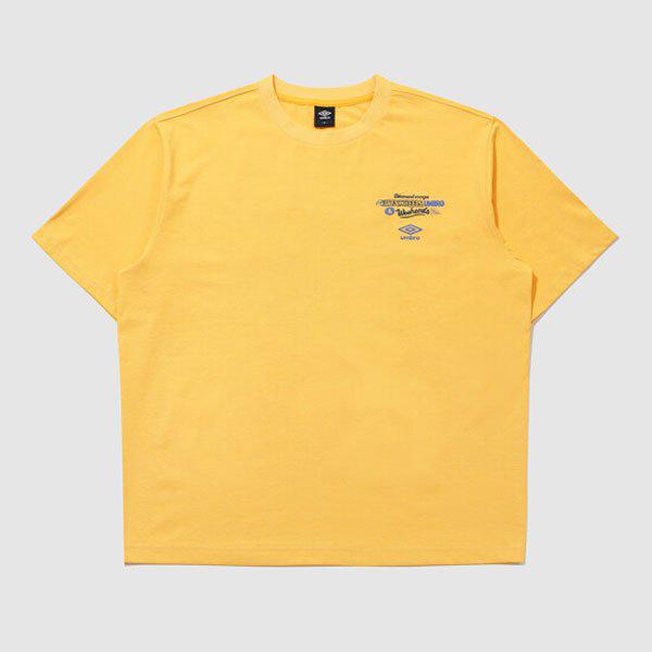 ダイヤモンドエスケープカーフレッシュ半袖Tシャツ UR223CRS59 YOR