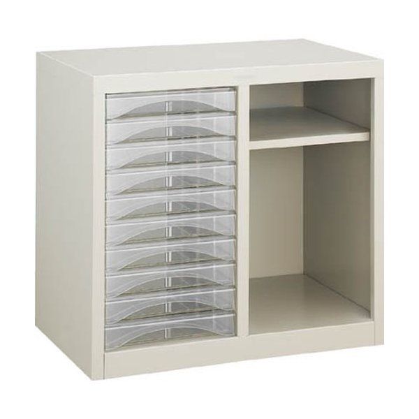 A4-S210T レターケース A4型・棚付コンビ 引出し A4S210T メーカー直送