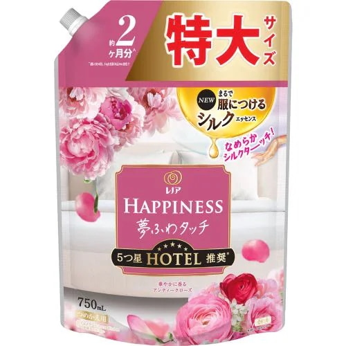 P&G レノアハピネス 夢ふわタッチ 華やかに香るアンティークローズ つめかえ用 特大サイズ 750ml 価格比較