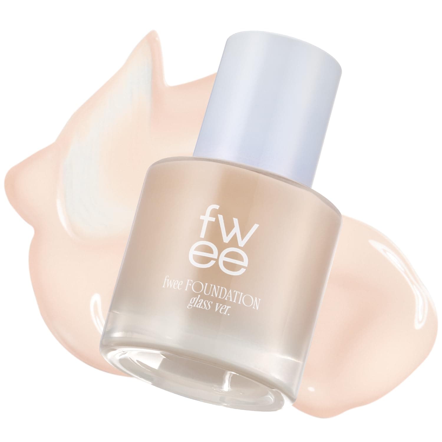 fwee(フィー) 【4色】ファンデーションガラス 02 ピーチガラス