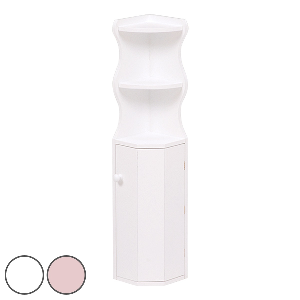 トイレラック コーナー MTR-4009 トイレットペーパーストッカー 収納ラック スリム トイレ収納 ラック トイレ収納ラック サニタリー収納 掃除道具収納