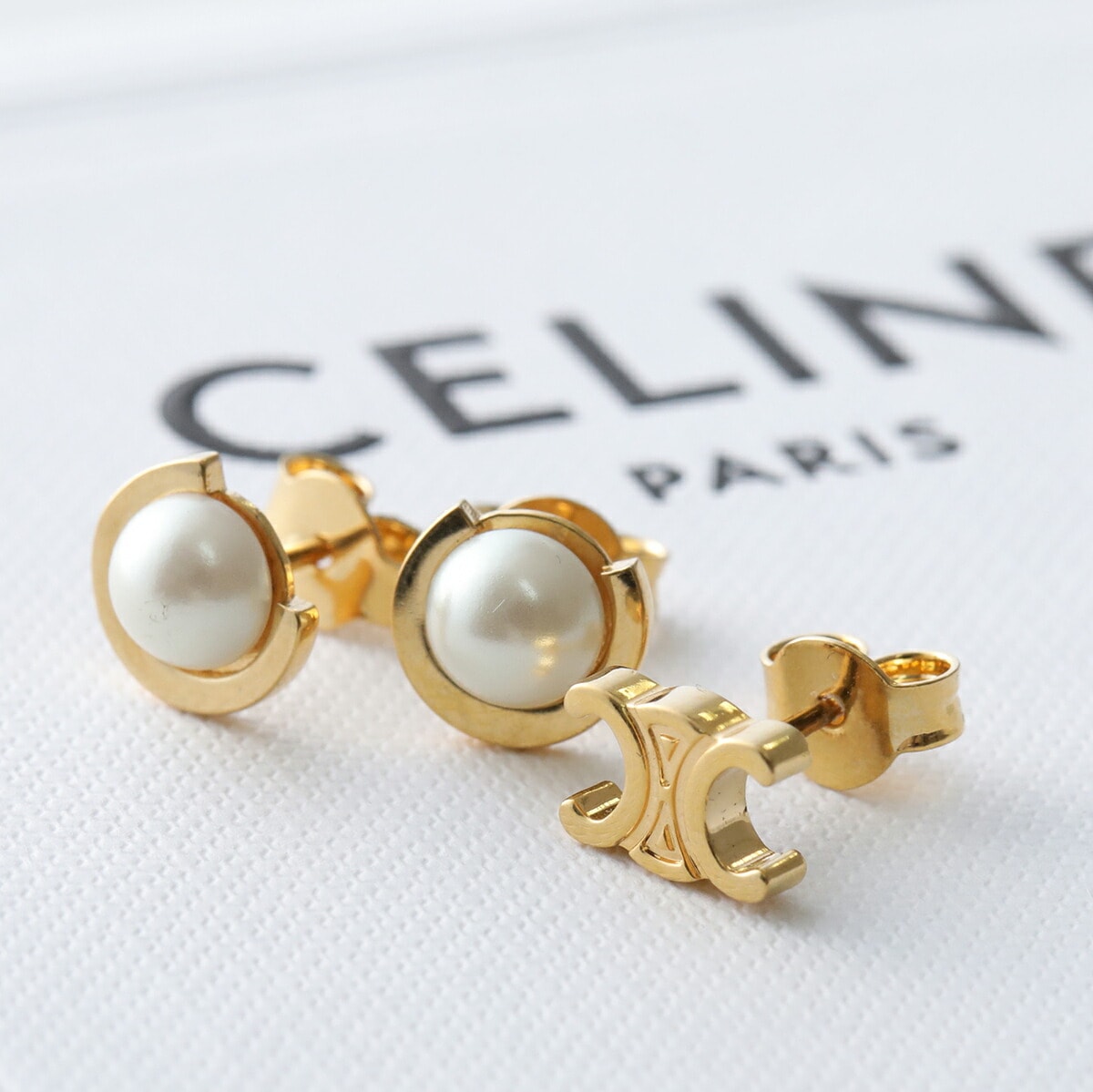Qoo10] CELINE セリーヌ ピアス B104