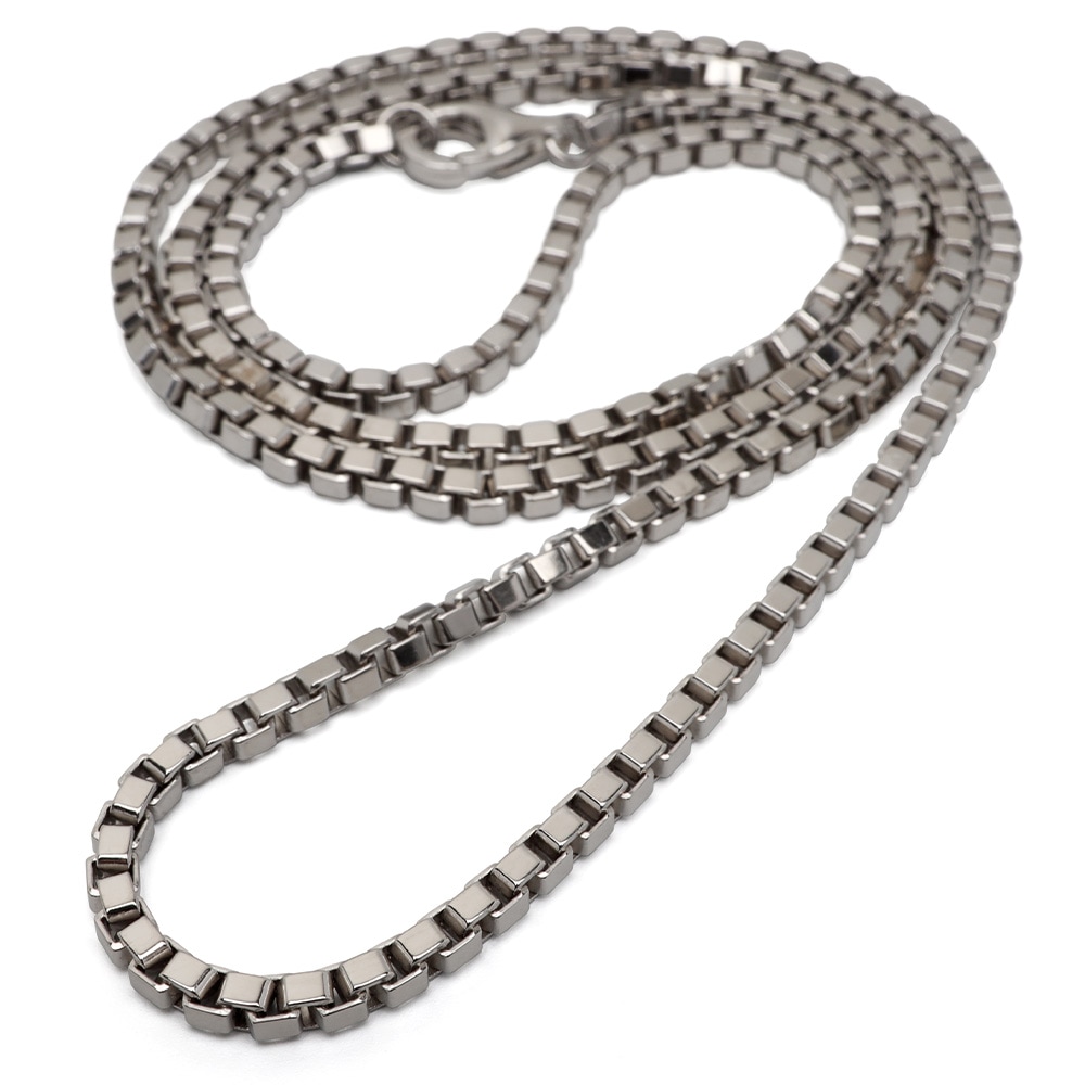 シルバー925 ベネチアンチェーンネックレス 幅2.5mm [cs066]