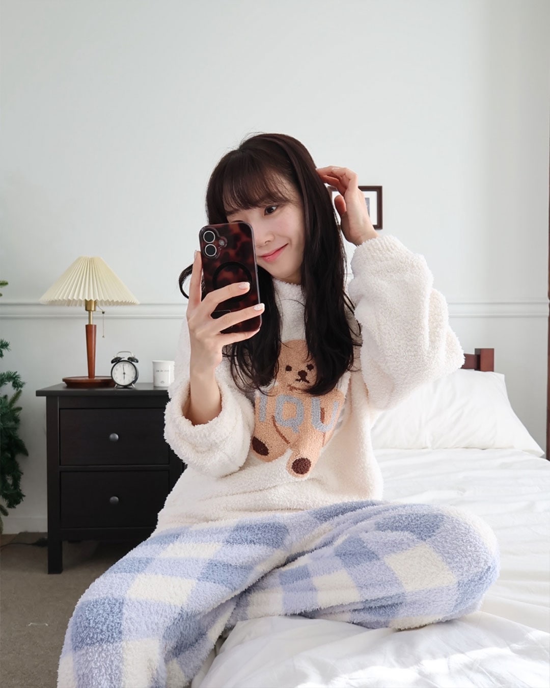 【起毛】ふわふわくまさんパジャマセット 4,860円