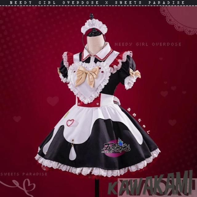 五次元　NEEDY　GIRL　OVERDOSE　二ーディガールオーバードーズ　あめちゃん　スイパラ　メイド衣装