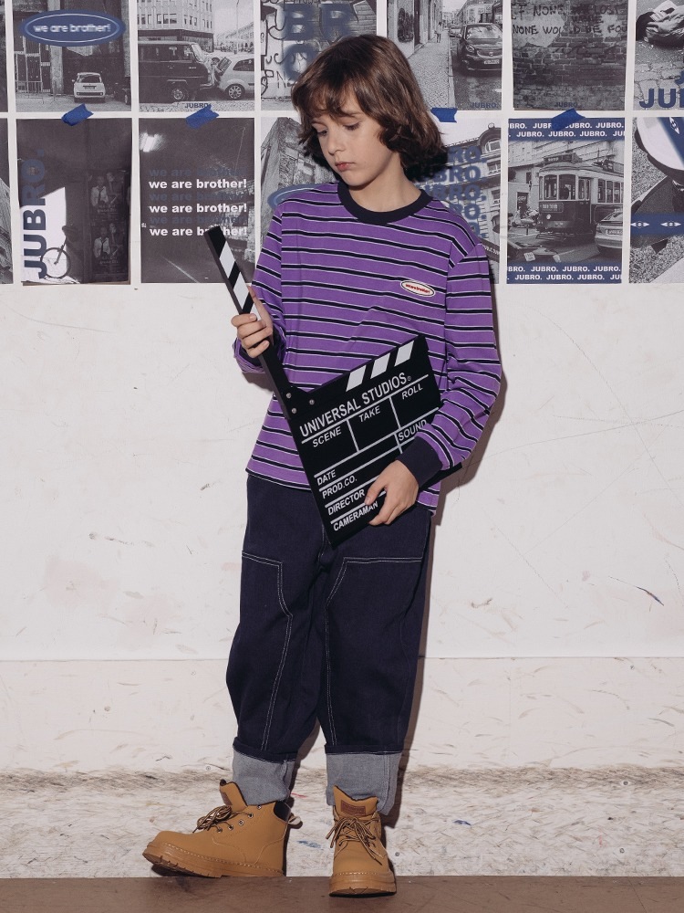 デニムトランカーパンツ