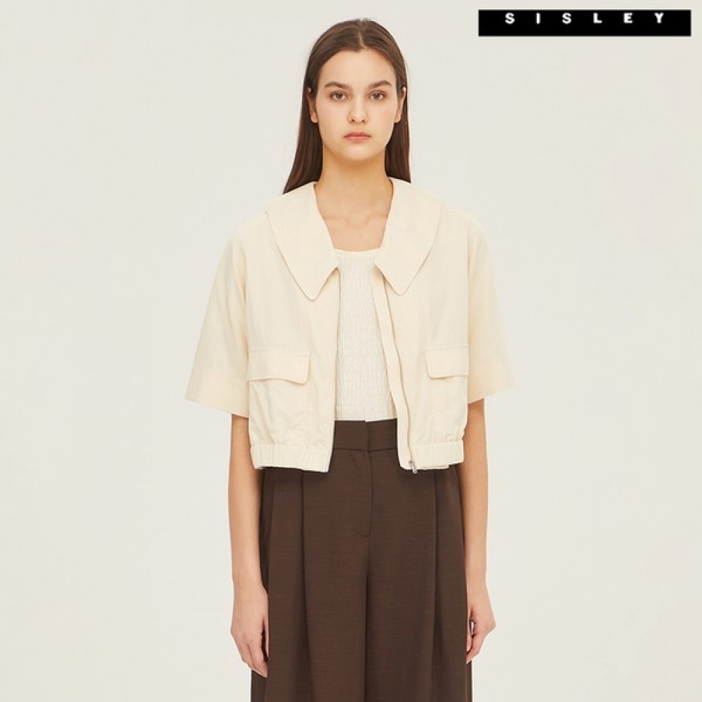 (シスレー) シスレーマックス半袖ジップアップジャケット SAJP36331_BE