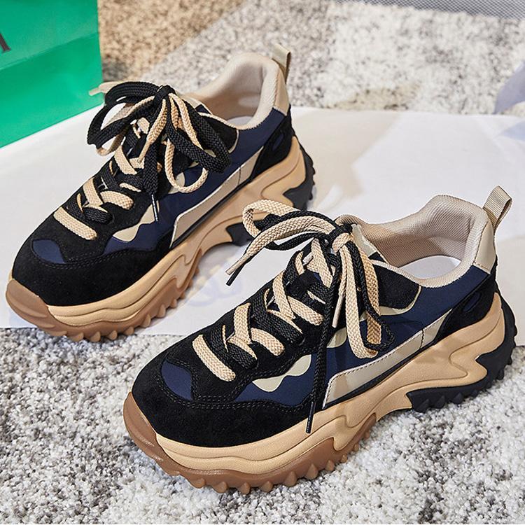 2-5日出荷 新品推奨 スニーカー 本革 インヒール 厚底 レディース 靴 シューズ ポイントを進呈する