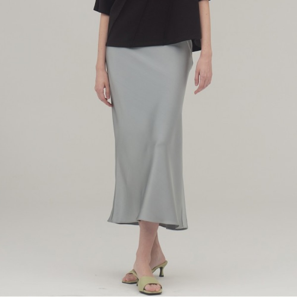 (ミステリアス) クラシックサテンバンディングロングスカート_SVSK240302