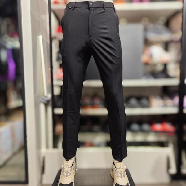 WP0820MBK 男性 春夏 ゴルフパンツ 機能性 撥水コーティング (S39102428)