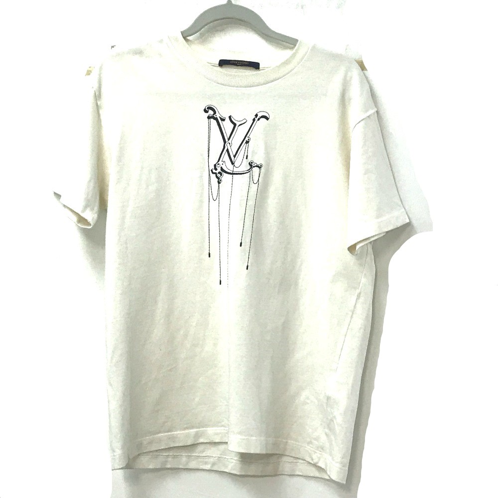 半袖Tシャツ ロゴ アパレル トップス 半袖 コットン ホワイト