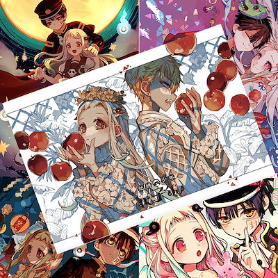 Qoo10] 地縛少年花子君ポスター新源光花子君八尋寧