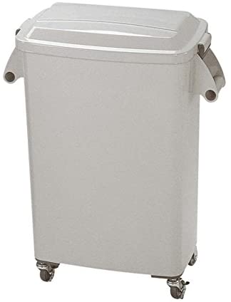 厨房ペールCK-70（キャスター付）グレー