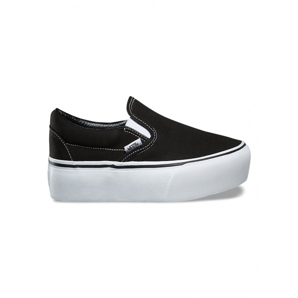 VANS クラシックスリップオンスリッポンプラットフォーム VN00018EBLK1