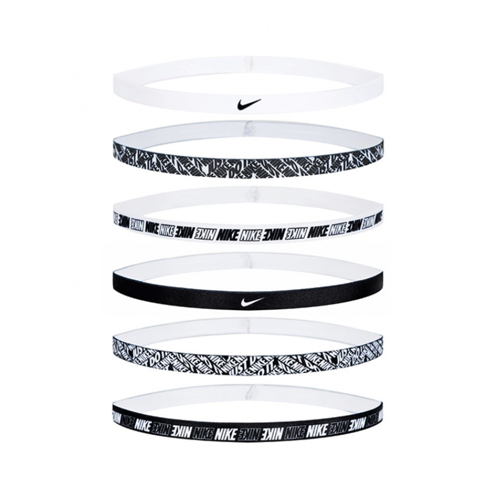 Nike ヘアヘッドバンドプリント 6 パック