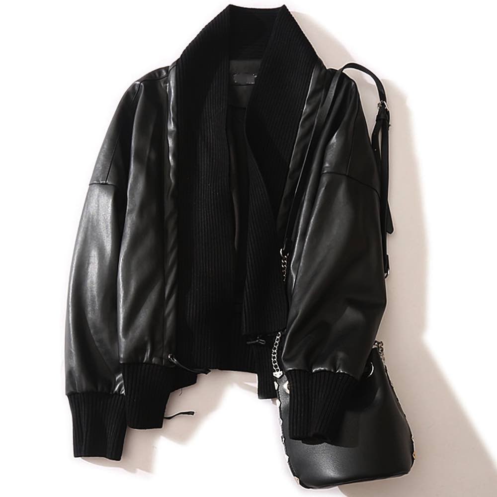 ライダースジャケット レディース ボタンレスレザージャケット 30代 秋 50代 おしゃれ 冬 レザー ジャケット 革ジャン オフィス 40代 春 サイズ レザージャケット アウター 厚手 革 着こな