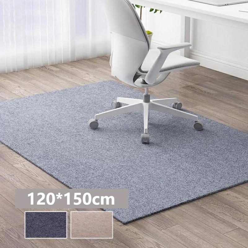 【120*150cm】 厚み6mm 静音吸音 チェアマット フロアマット 多機能 畳保護 床保護マット 滑り止め　マット丸洗い可能カッ ト オフィスホーム保護パッド4754
