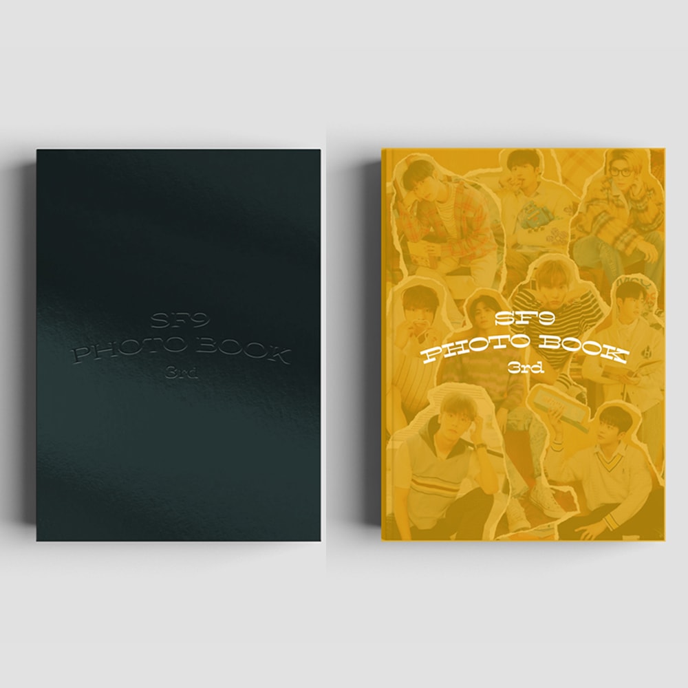 SF9 - 3rd Photo Book (Sensual Ver.) (Nerd Ver.) 2種中選択 写真集 韓国盤 ヨンビン インソン ジェユン ダウォン ジュホ ユテヤン フィヨン チャニ