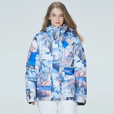 型スキーウェア単板ダブルボード男女型冬の屋外保温強化韓国スキーウェア