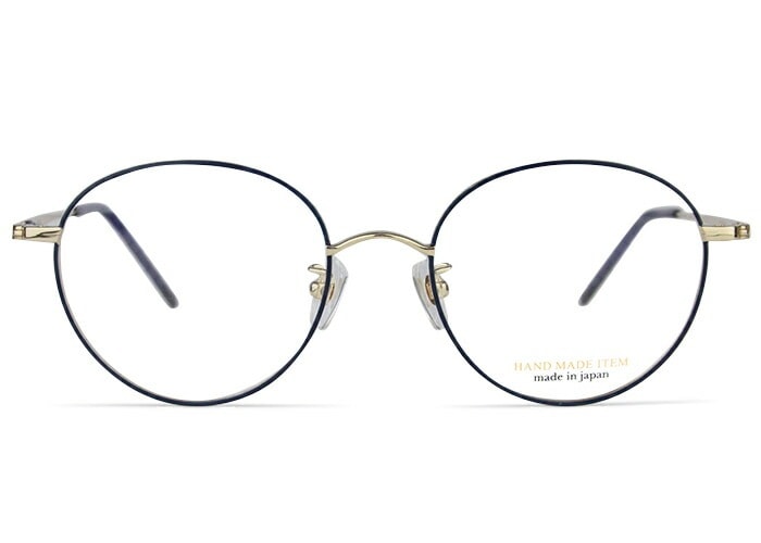 ノヴァ NOVA h-3114 c.2 ブルー/ゴールド MADE IN JAPAN メガネ めがね 眼鏡