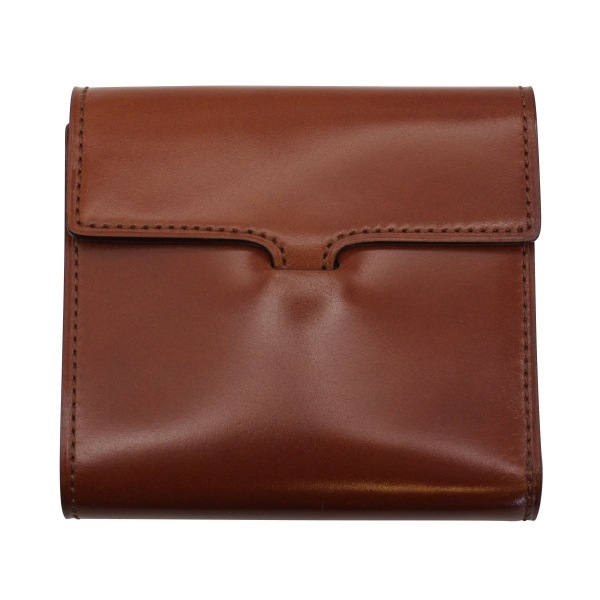 LOAPADコードバン コンパクトウォレット【スモーキーコニャック】日本製 財布 レーデルオガワ 200-4