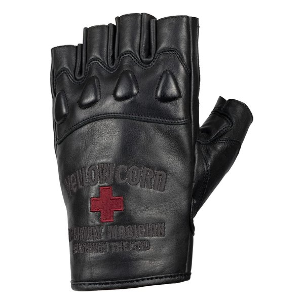 YG-249S ハーフフィンガーグローブ ブラック Lサイズ YG249SABKL