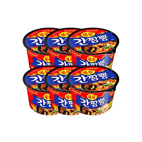 三養 炒め風チャンポン味 カップラーメン 6個