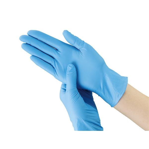 （まとめ）ATニトリルグローブ S 100枚入 [x5セット]