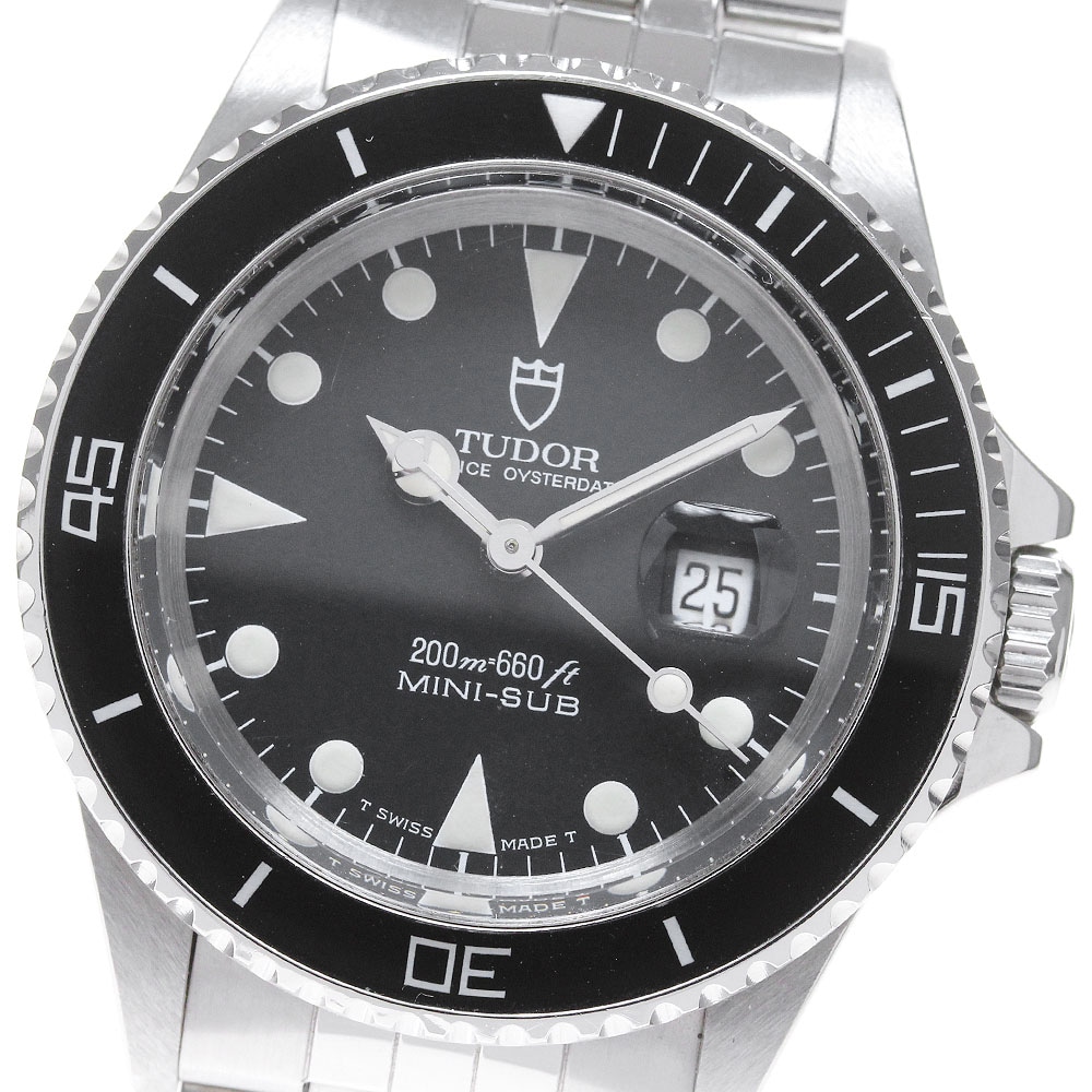 チュードル TUDOR 73090 プリンスオイスターデイト ミニサブ cal.2671 自動巻き ボーイズ 箱・保証書付き_840240【中古】