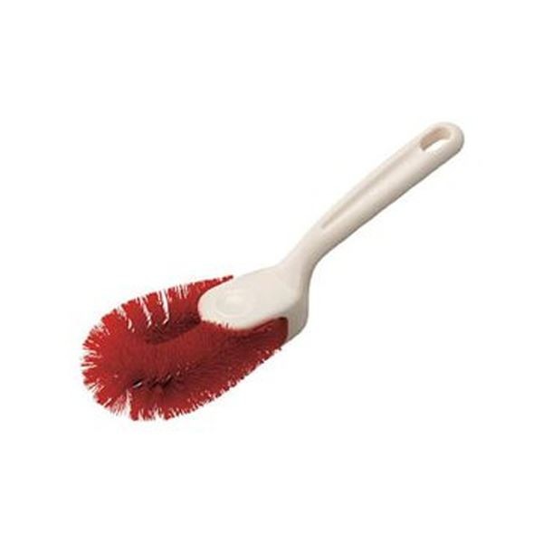 （まとめ）TRUSCO タワシブラシHACCP対応 レッド TTB-H-R 1個[x5セット]