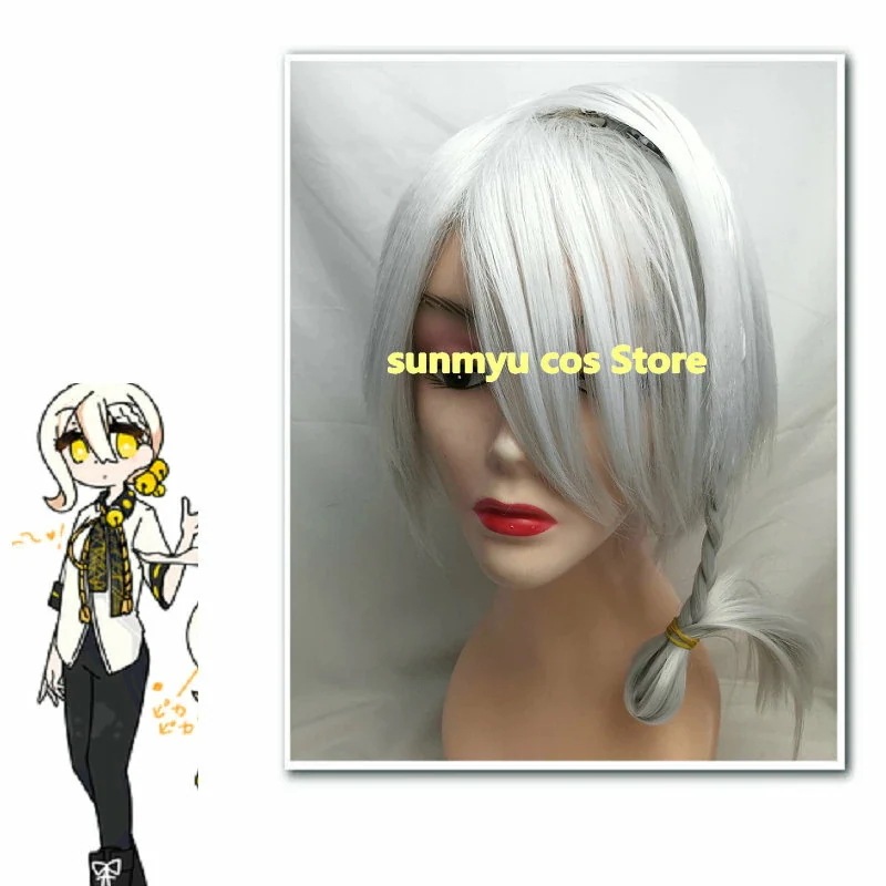 VOICEROID2　ボイスロイド　伊織弓鶴 コスプレウィッグ 道具