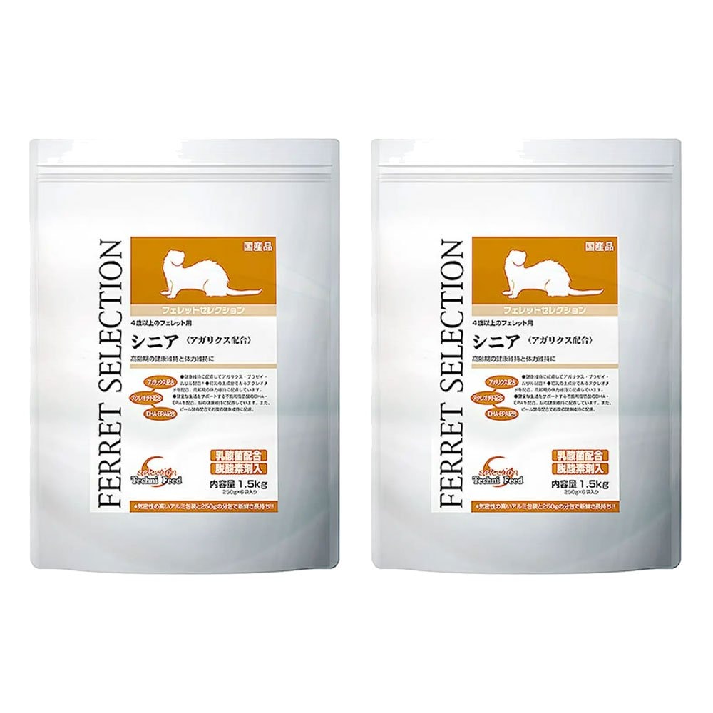 フェレットフード　イースター　フェレットセレクション　シニア　１．５ｋｇX２　ＣＲＣ50―40―15―30―00
